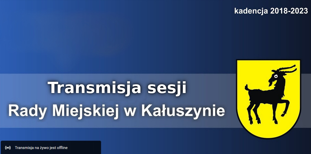 transmisja sesji rady miejskiej