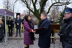 Uroczyste przekazanie i poświęcenie nowego ciężkiego samochodu ratowniczo-gaśniczego dla Ochotniczej Straży Pożarnej w Kałuszynie 