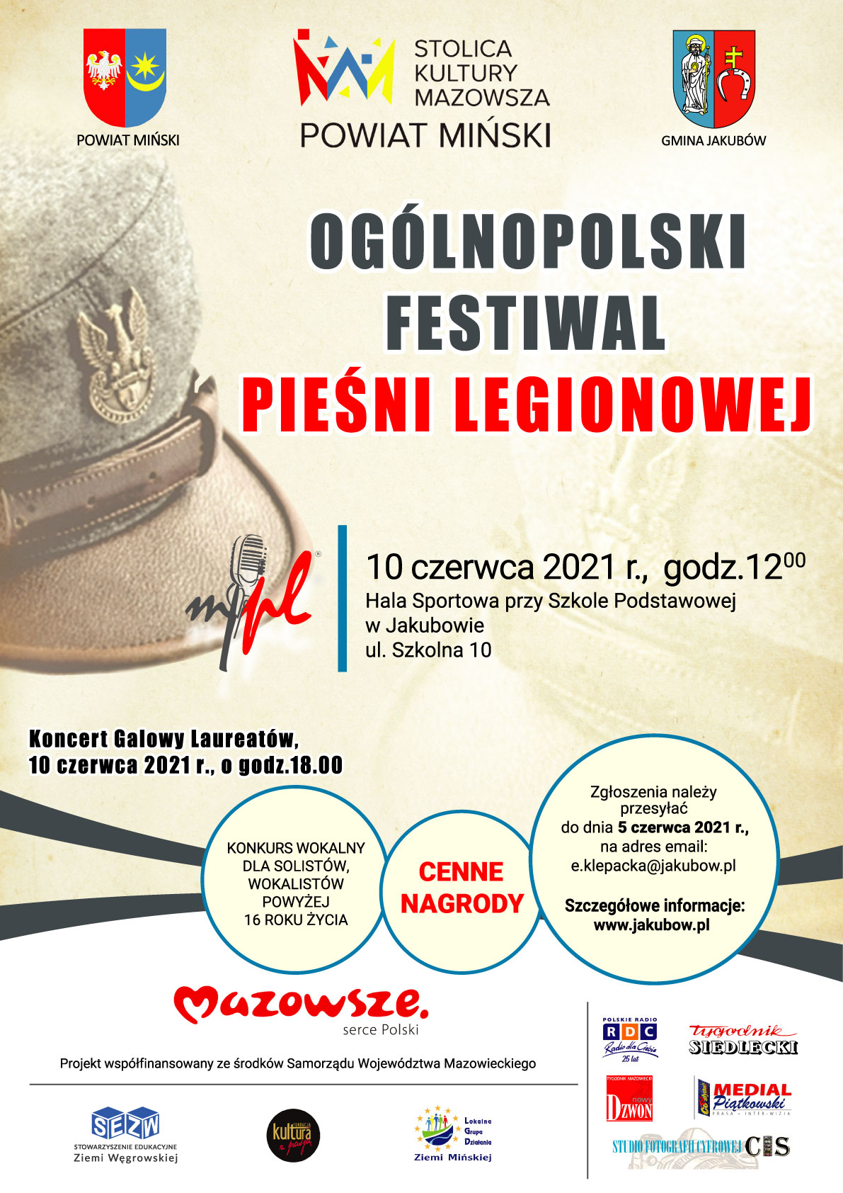 Plakat Ogólnopolski festiwal