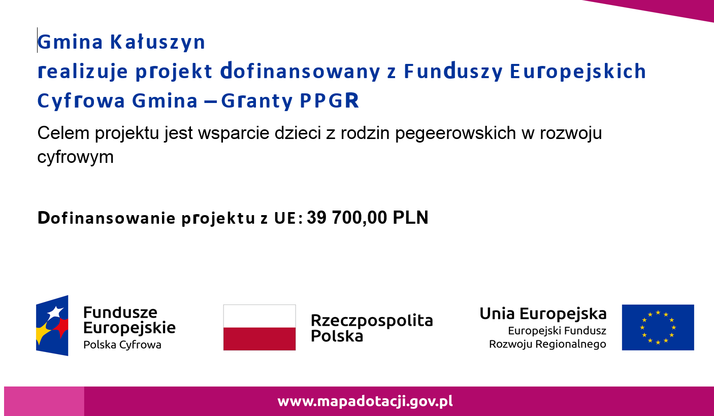 informacja na temat grantu
