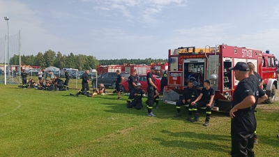 Gminne zawody sportowo pożarnicze w gminie Kałuszyn _2