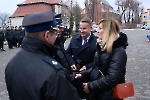 Uroczyste przekazanie i poświęcenie nowego ciężkiego samochodu ratowniczo-gaśniczego dla Ochotniczej Straży Pożarnej w Kałuszynie 