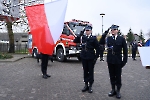 Uroczyste przekazanie i poświęcenie nowego ciężkiego samochodu ratowniczo-gaśniczego dla Ochotniczej Straży Pożarnej w Kałuszynie 