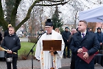 Uroczyste przekazanie i poświęcenie nowego ciężkiego samochodu ratowniczo-gaśniczego dla Ochotniczej Straży Pożarnej w Kałuszynie 