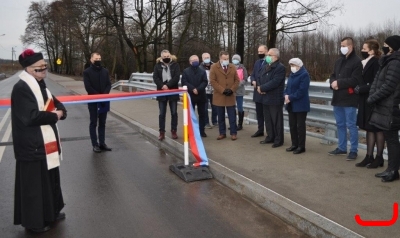 Uroczyste oddanie do użytku mostu w miejscowości Gołębiówka_1