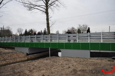 Uroczyste oddanie do użytku mostu w miejscowości Gołębiówka_4